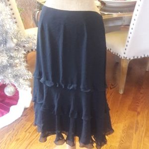 Express silk skirt